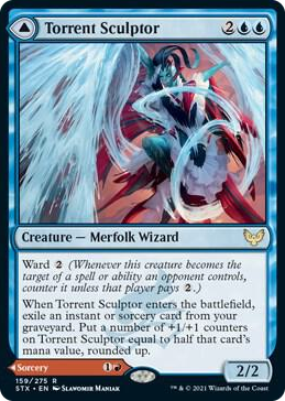 0159 Torrent Sculptor R Strixhaven: School of Mages