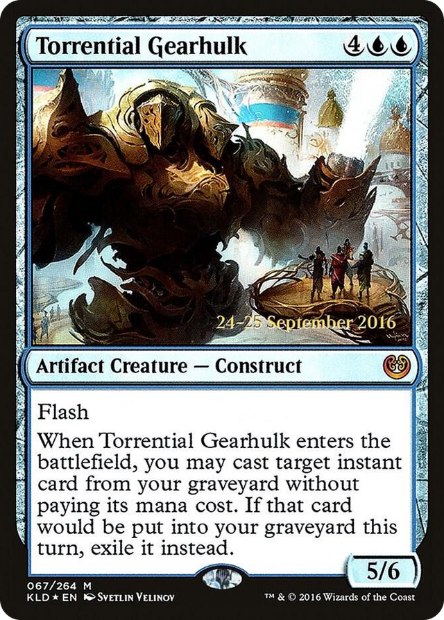 0067 Torrential Gearhulk M Prerelease Cards