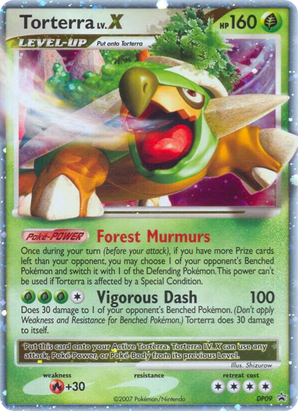 DP009 Torterra LV.X - DP09 Promo Diamond and Pearl Promos