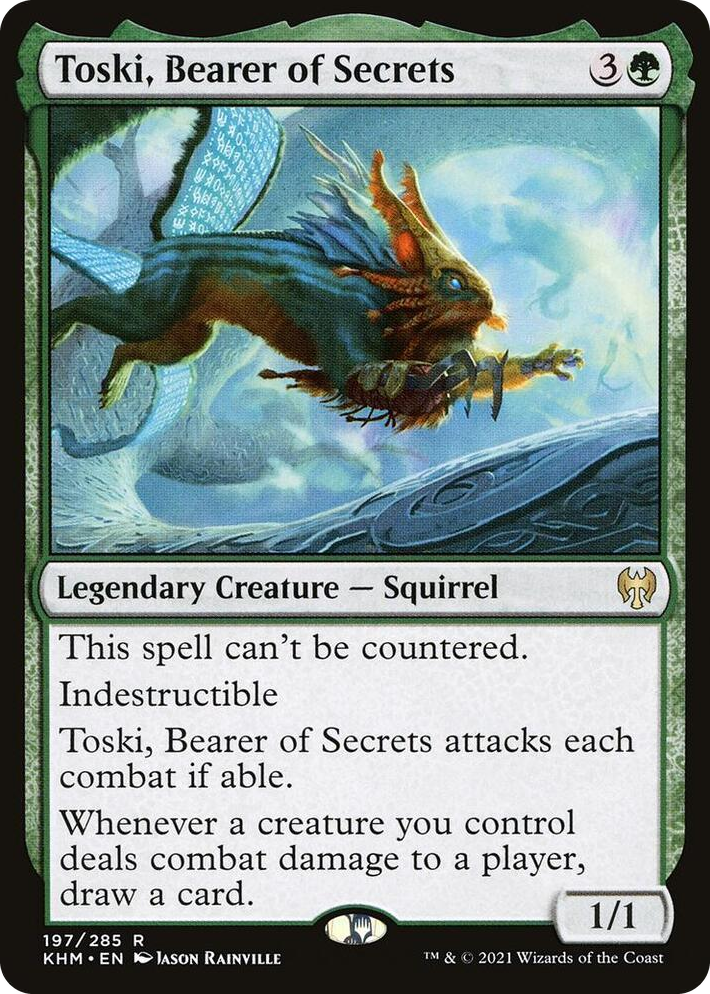 0197 Toski, Bearer of Secrets R Kaldheim