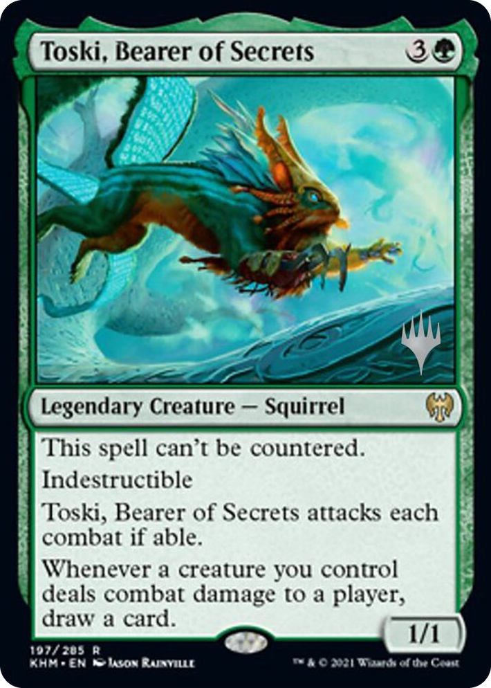 0197 Toski, Bearer of Secrets R Promo Pack: Kaldheim