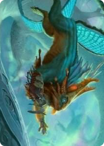 0052 Toski, Bearer of Secrets Art Card S Art Series: Kaldheim