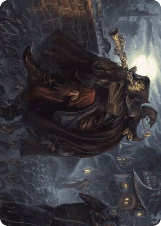 0033 Totentanz, Swarm Piper Art Card S Art Series: Wilds of Eldraine