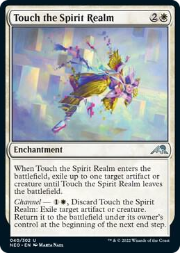 0040 Touch the Spirit Realm U Kamigawa: Neon Dynasty