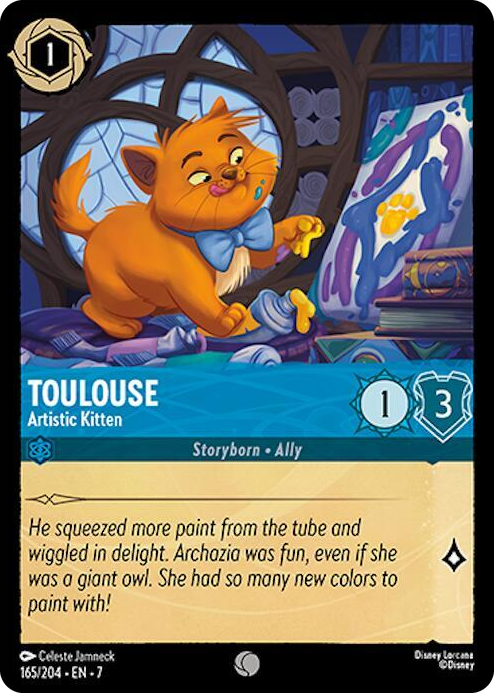 0165 Toulouse - Artistic Kitten Common Archazia's Island