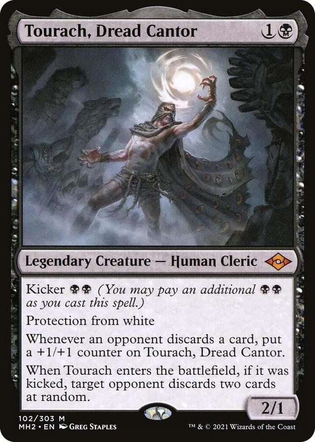 0102 Tourach, Dread Cantor M Modern Horizons 2