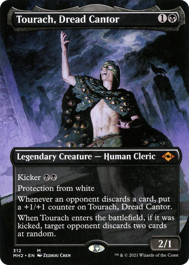 0312 Tourach, Dread Cantor (Borderless) M Modern Horizons 2