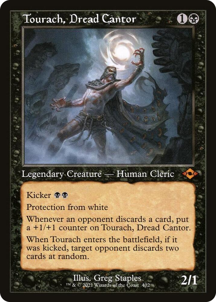 0402 Tourach, Dread Cantor (Retro Frame) M Modern Horizons 2