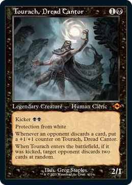 0402 Tourach, Dread Cantor (Retro Frame) (Foil Etched) M Modern Horizons 2