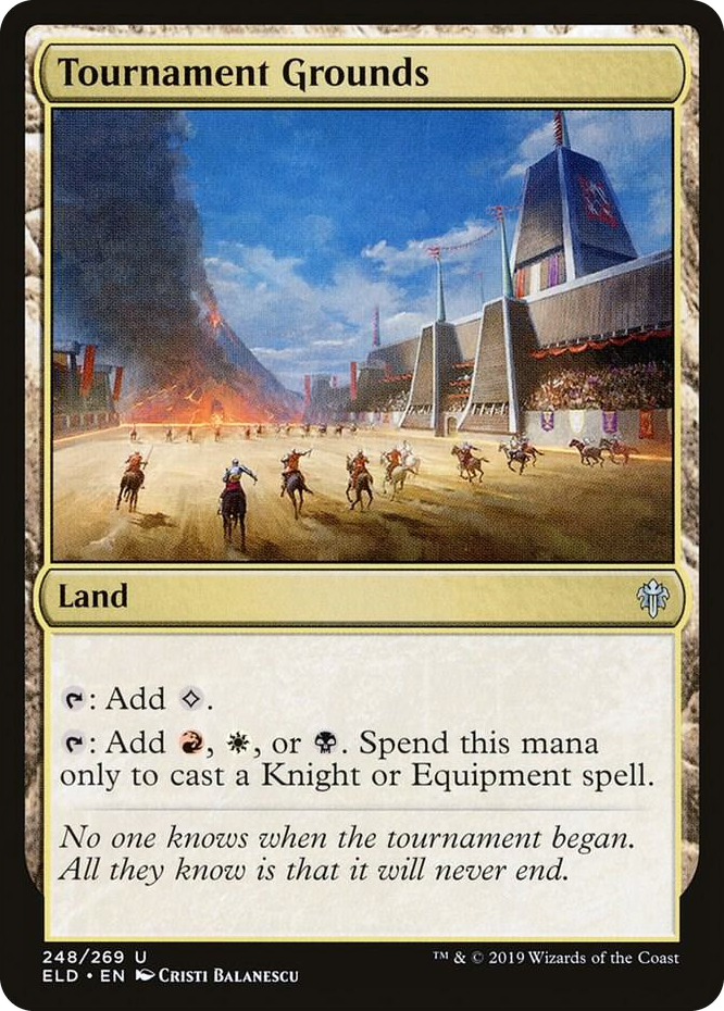 0248 Tournament Grounds U Throne of Eldraine