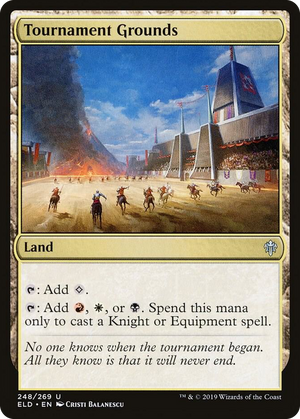 0248 Tournament Grounds U Throne of Eldraine