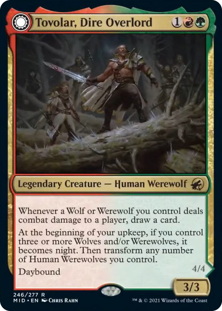 0246 Tovolar, Dire Overlord R Innistrad: Midnight Hunt