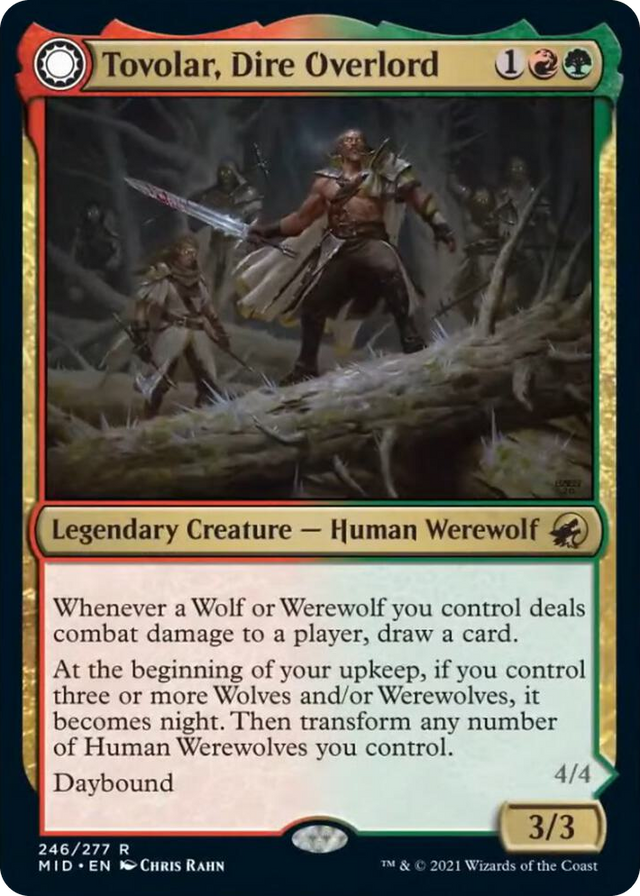 0246 Tovolar, Dire Overlord R Innistrad: Midnight Hunt