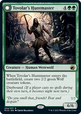 0204 Tovolar's Huntmaster R Innistrad: Midnight Hunt