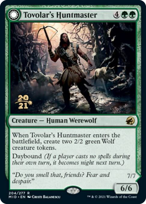 Tovolar's Huntmaster #204 R - Prerelease Cards Pokemon card