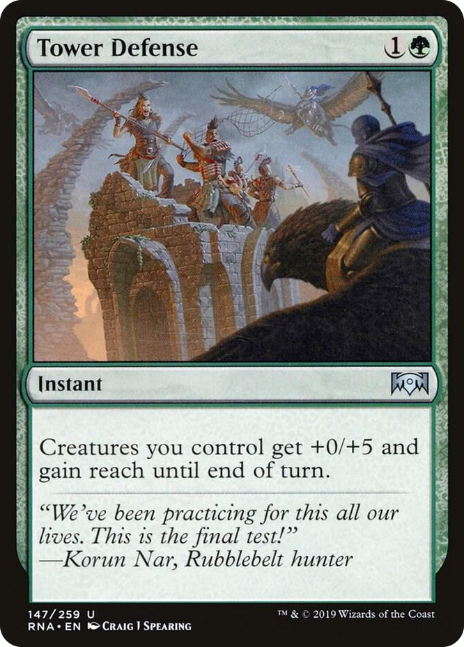0147 Tower Defense U Ravnica Allegiance