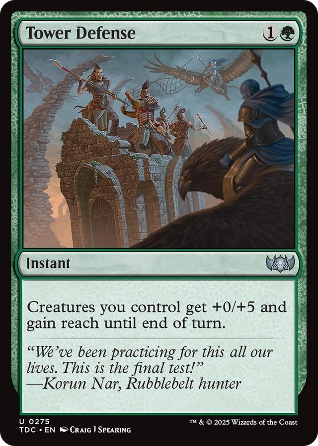 0275 Tower Defense U Commander: Tarkir: Dragonstorm