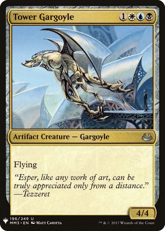 0196 Tower Gargoyle U The List Reprints