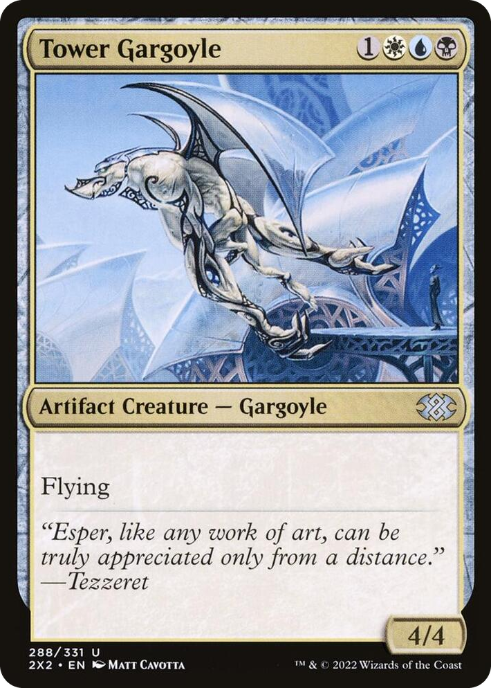 0288 Tower Gargoyle U Double Masters 2022