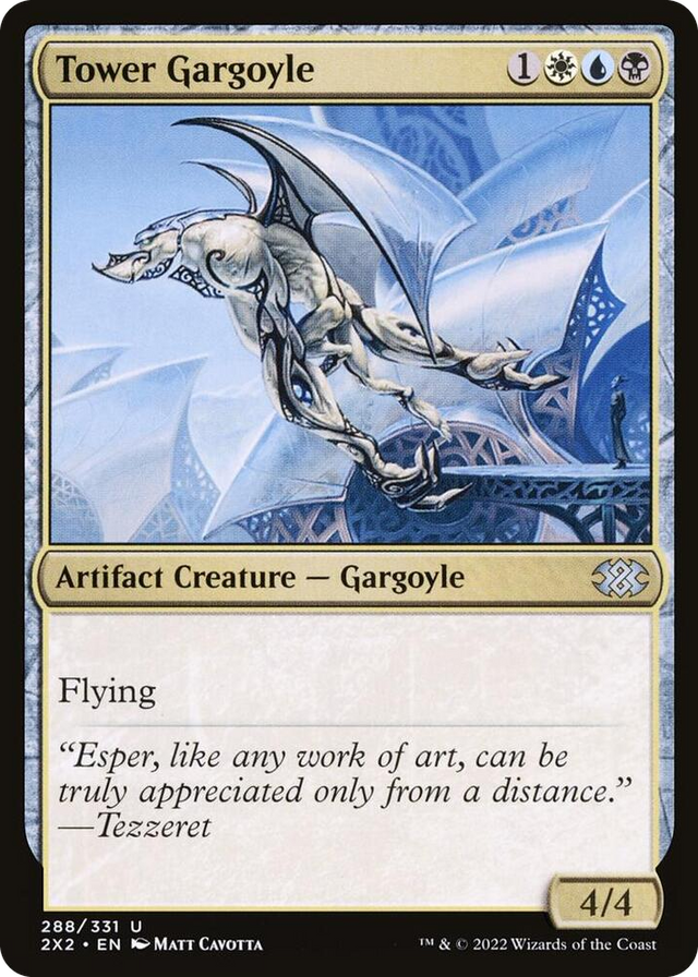 0288 Tower Gargoyle U Double Masters 2022