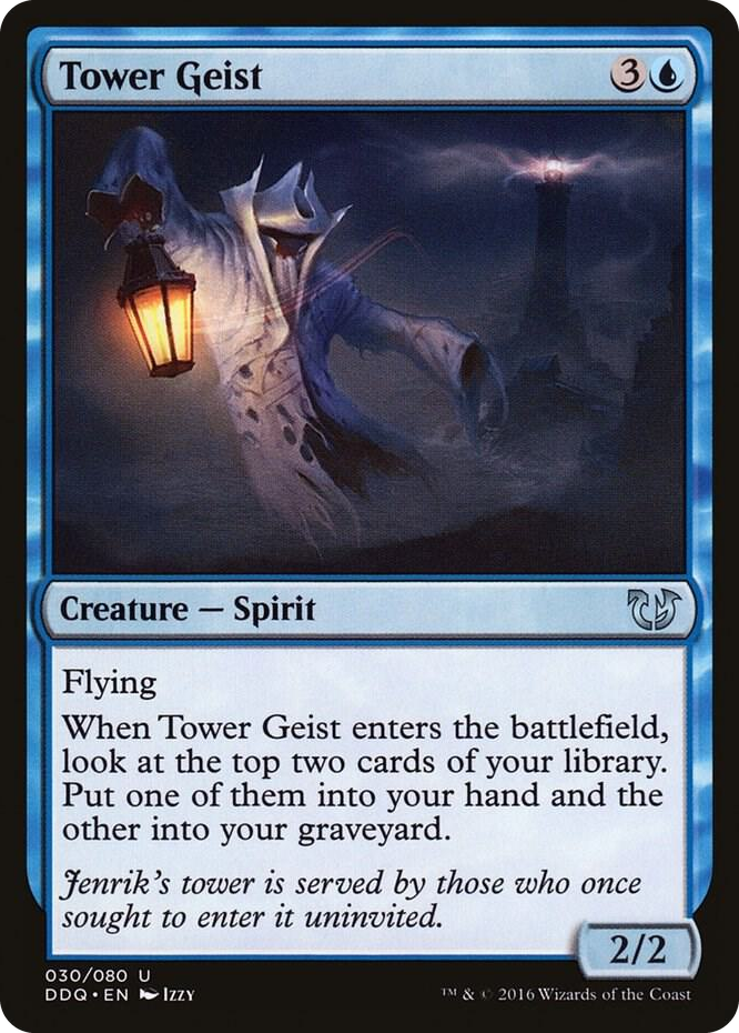Tower Geist #30 U - Duel Decks: Blessed vs. Cursed Pokemon card