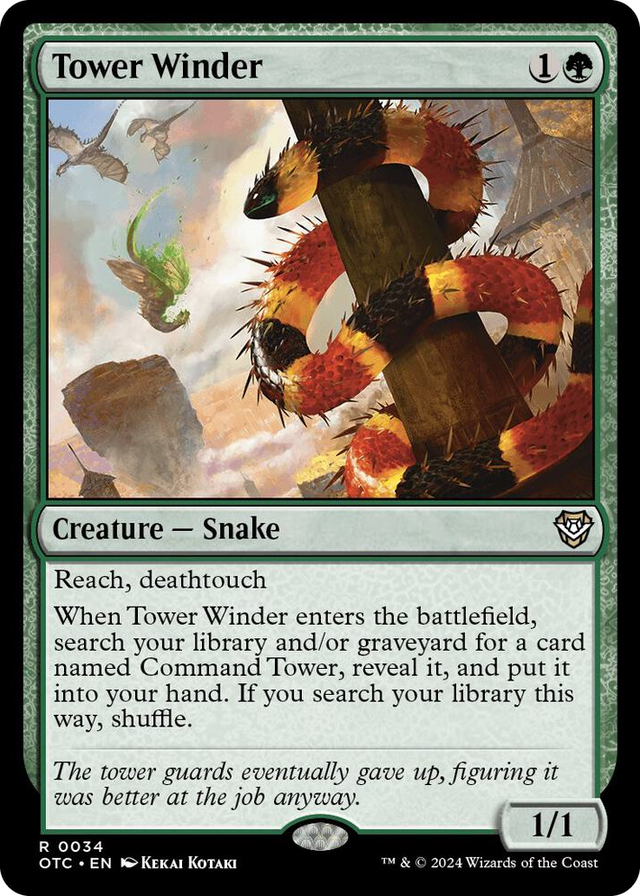 0034 Tower Winder R Commander: Outlaws of Thunder Junction