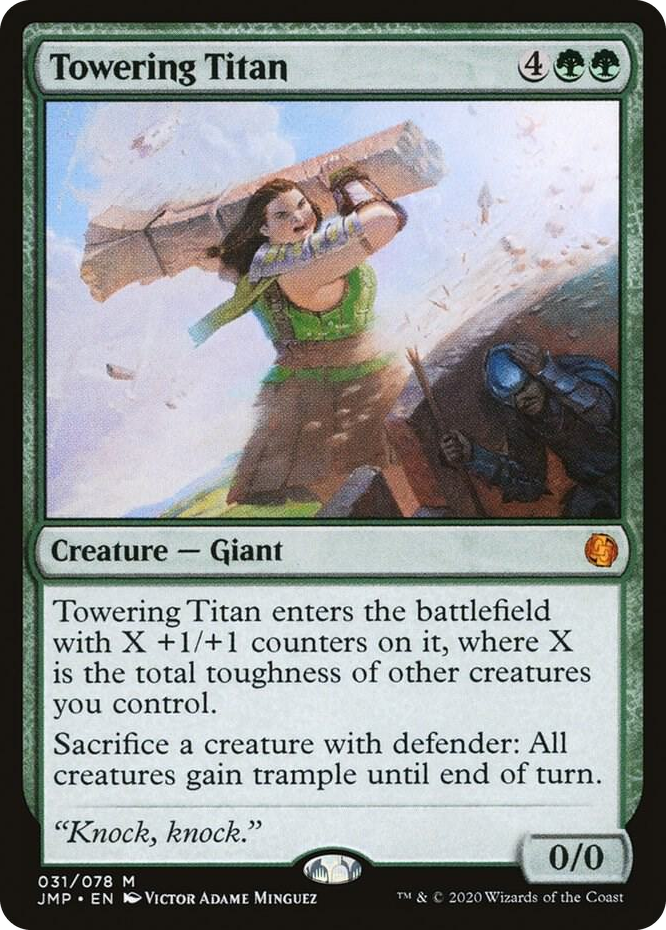 0031 Towering Titan M Jumpstart