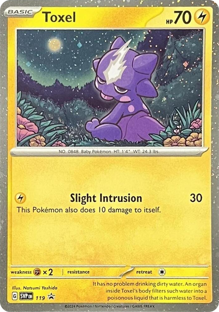 0119 Toxel - 119 Promo Scarlet & Violet Promo Cards