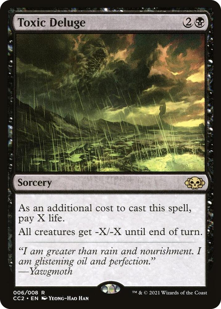 0006 Toxic Deluge R Commander Collection: Black