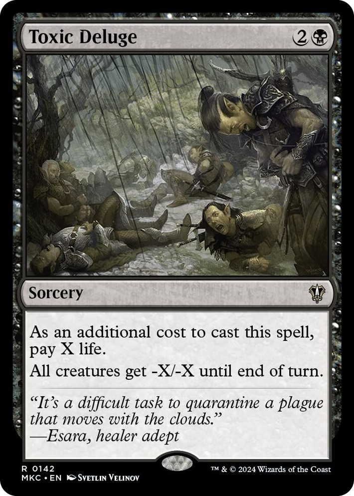 0142 Toxic Deluge R Commander: Murders at Karlov Manor