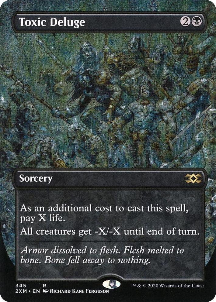 0345 Toxic Deluge (Borderless) R Double Masters