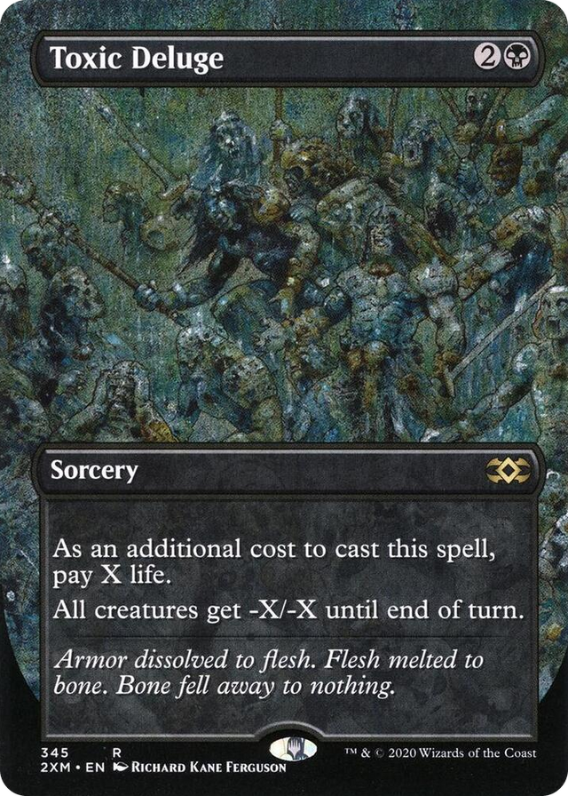 0345 Toxic Deluge (Borderless) R Double Masters