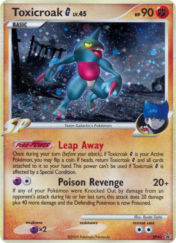 DP041 Toxicroak G - DP41 Promo Diamond and Pearl Promos