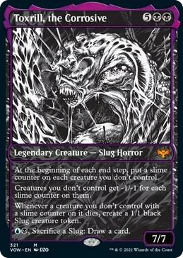 0321 Toxrill, the Corrosive (Showcase) M Innistrad: Crimson Vow