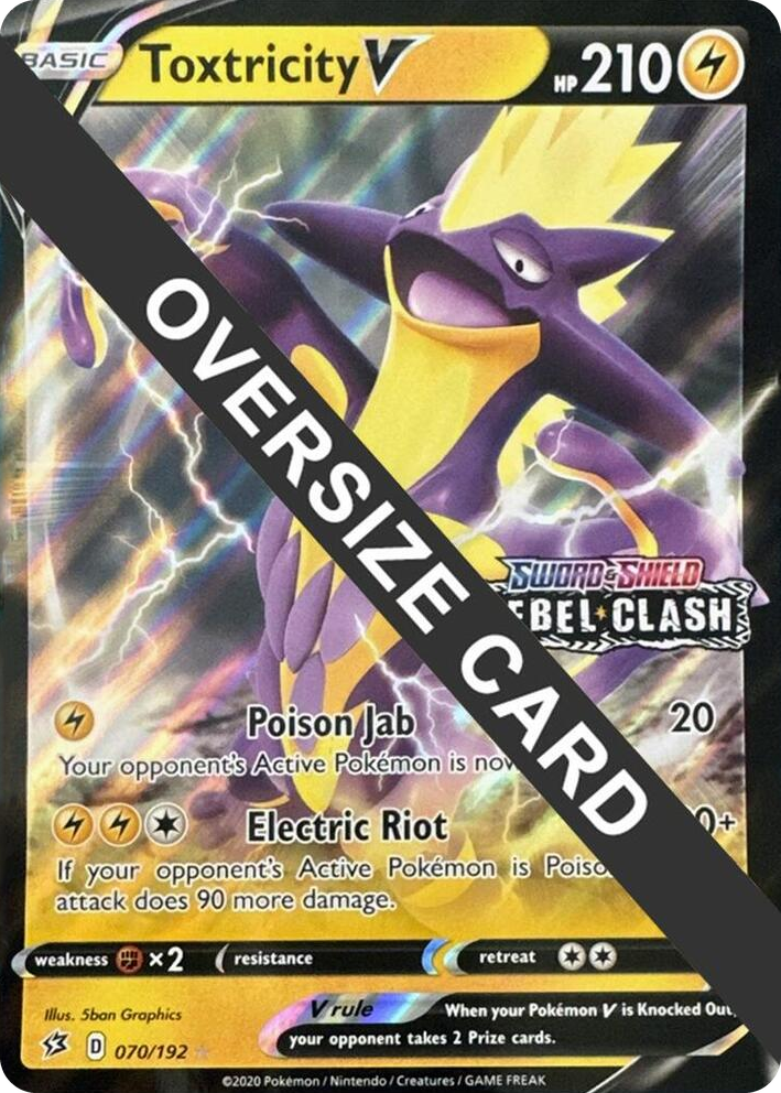 0070 Toxtricity V Ultra Rare Jumbo Cards