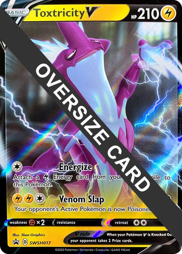 0017 Toxtricity V - SWSH017 Promo Jumbo Cards