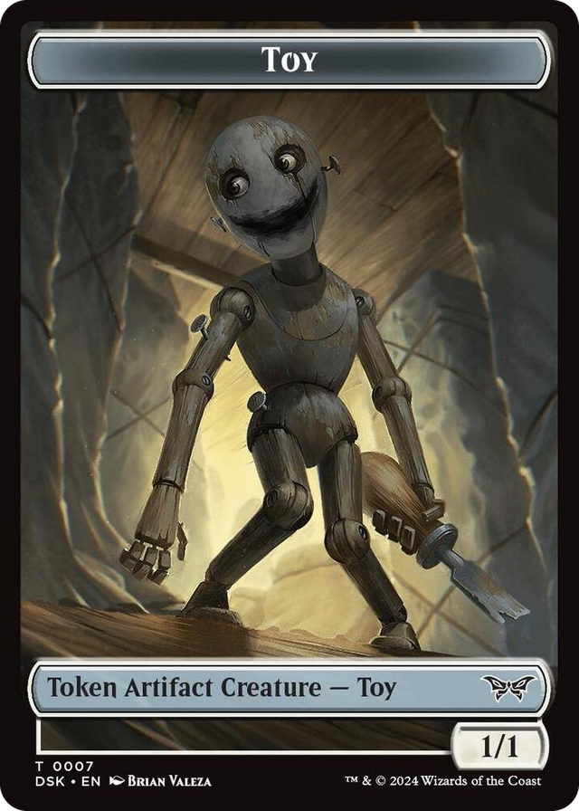 0007 Toy // Treasure Double-Sided Token T Duskmourn: House of Horror
