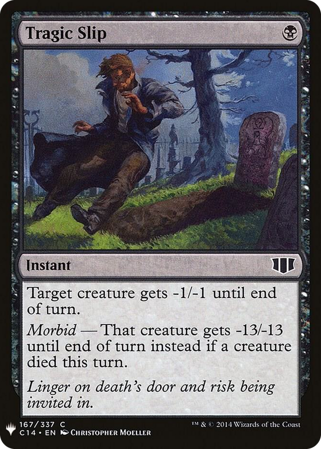 0167 Tragic Slip C The List Reprints