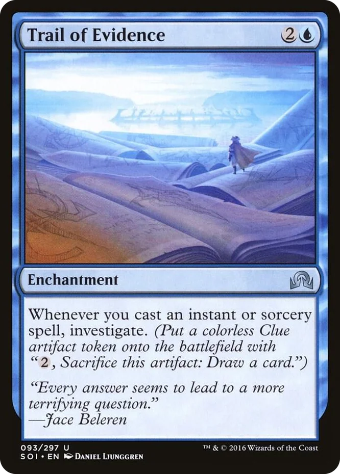 0093 Trail of Evidence U Shadows over Innistrad