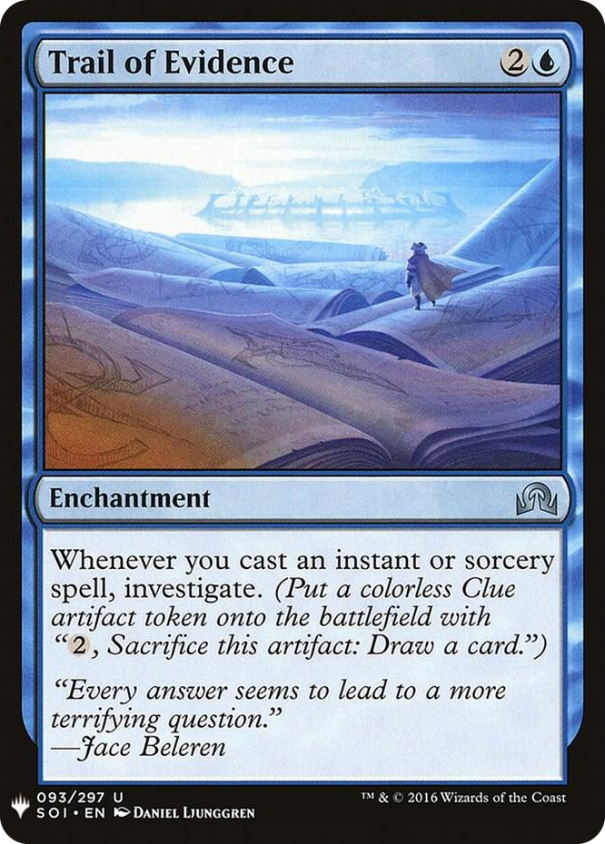 0093 Trail of Evidence U The List Reprints