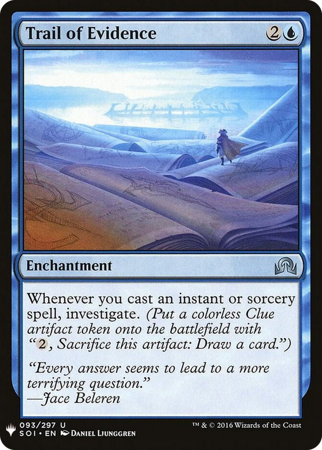 0093 Trail of Evidence U The List Reprints