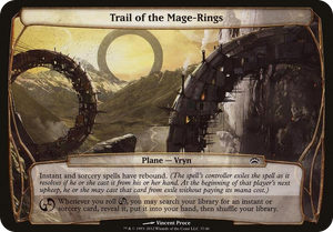 0037 Trail of the Mage-Rings (Planechase 2012) S Oversize Cards