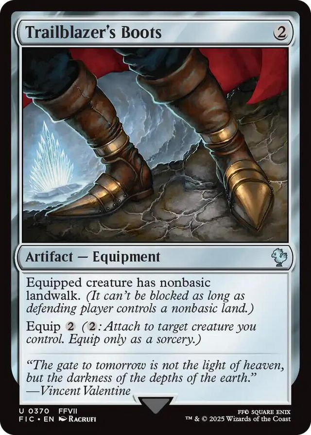 0370 Trailblazer's Boots U Commander: FINAL FANTASY