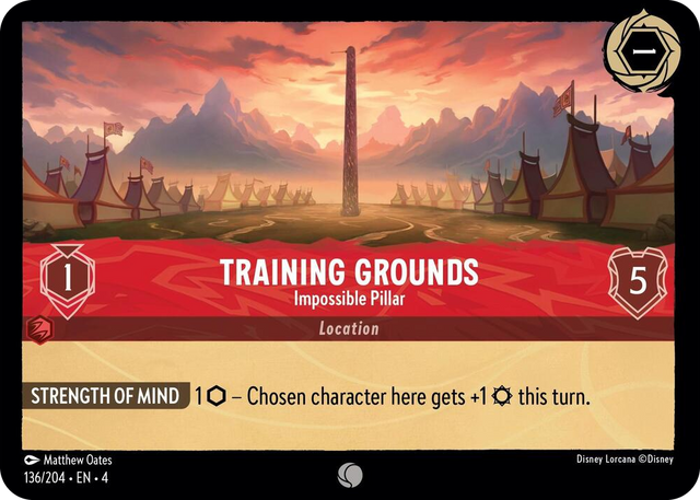 0136 Training Grounds - Impossible Pillar Common Ursula's Return