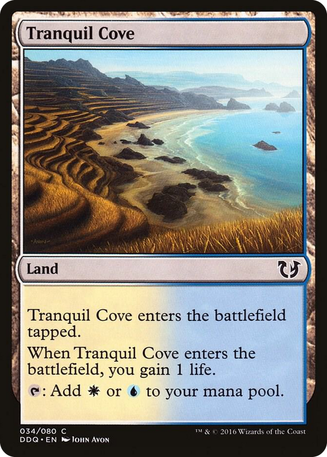 0034 Tranquil Cove C Duel Decks: Blessed vs. Cursed
