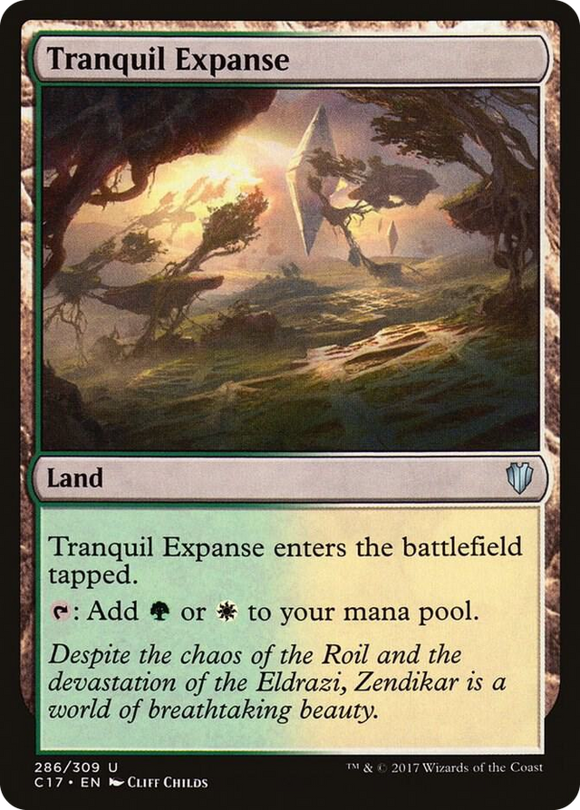 0286 Tranquil Expanse U Commander 2017