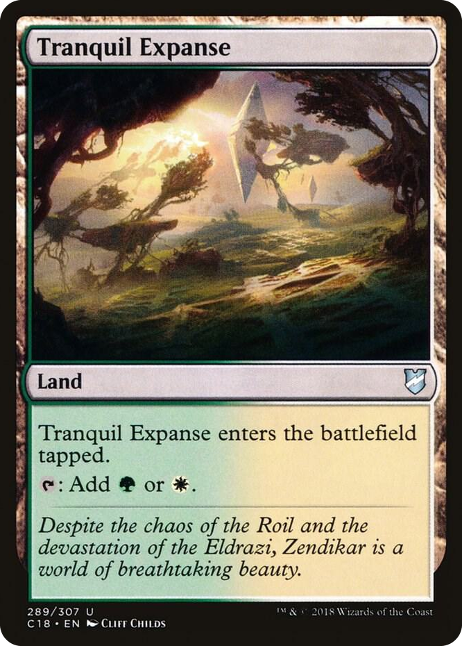 0289 Tranquil Expanse U Commander 2018
