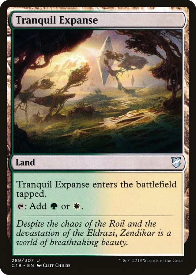 0289 Tranquil Expanse U Commander 2018