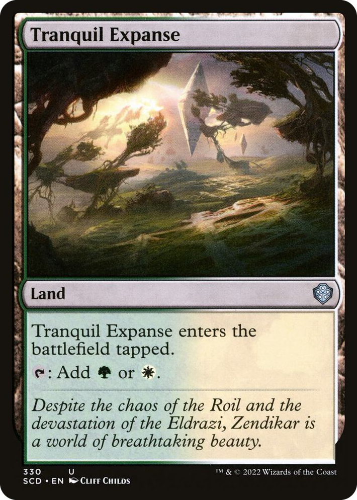 0330 Tranquil Expanse U Starter Commander Decks
