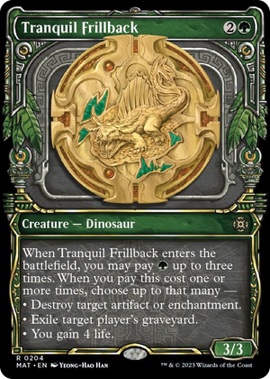 0204 Tranquil Frillback (Halo Foil) R March of the Machine: The Aftermath